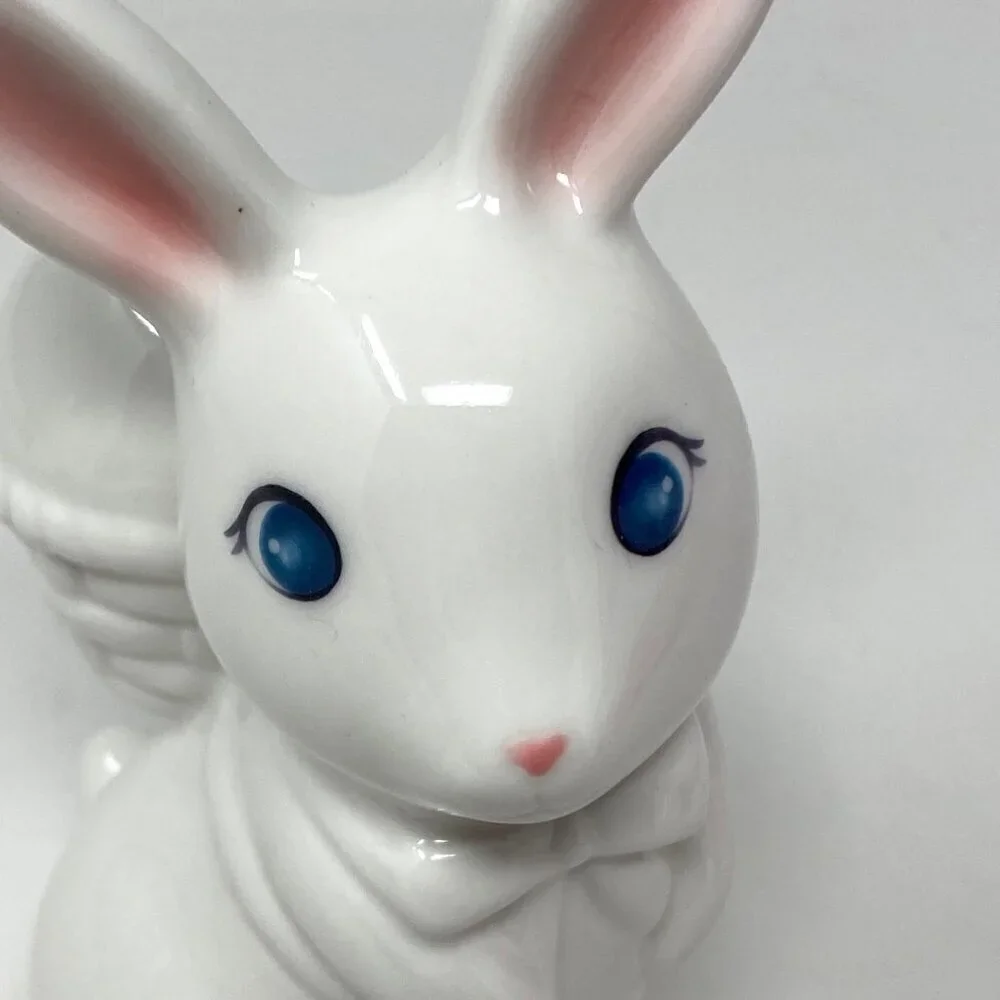 Target Ceramic Bunny with Backpack and Chick Easter Animal Figurines - Spritz™